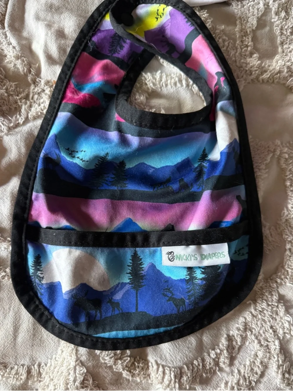 Assorted Kids Bibs Pack - 3 bibs by Sustainable Sprinkles (SUS) and 1 by Nicky’s
